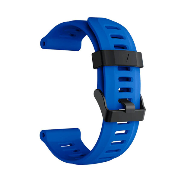 

Силиконовый ремешок для GARMIN Universal 26 Smooth Silicone Band Blue