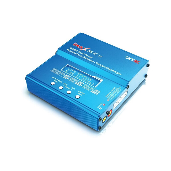 

Зарядное устройство SkyRC iMAX B6AC V2 6A/50W с/БП универсальное (SK-100008)
