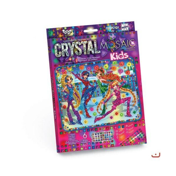 

Набор для креативного творчества CRYSTAL MOSAIC KIDS Винкс CRMk-01-02