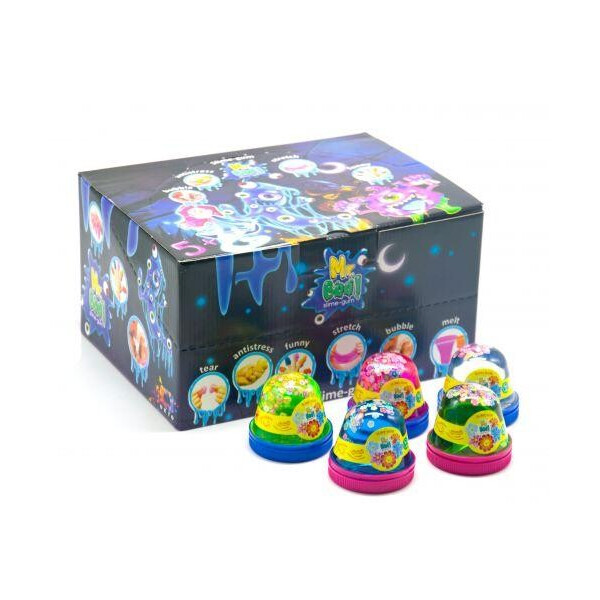 

Лизун-антистресс Mr. Boo с фимо Цветы, 80 г 80030