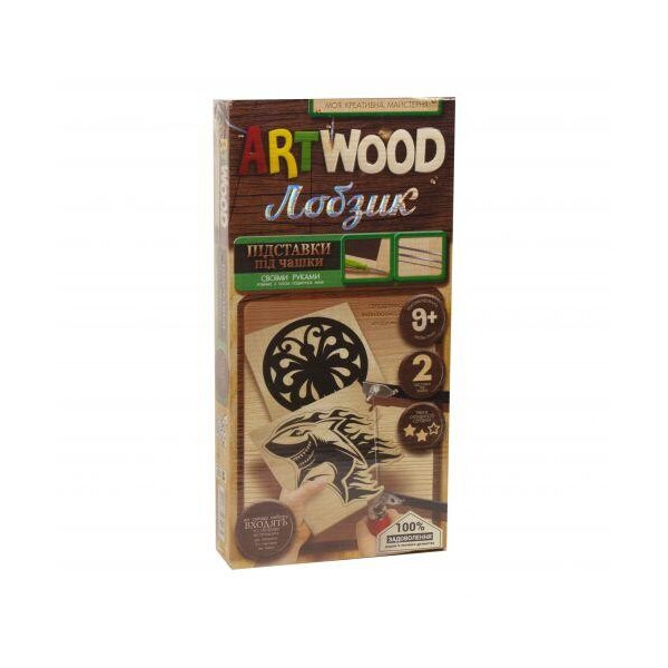

Набор для выпиливания ARTWOOD: Подставки под чашки (укр) LBZ-02-02U
