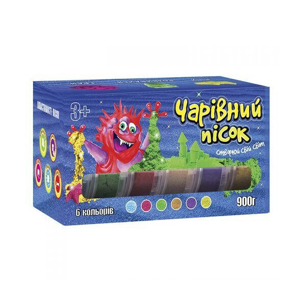 

Волшебный песок, 6 цветов 51100