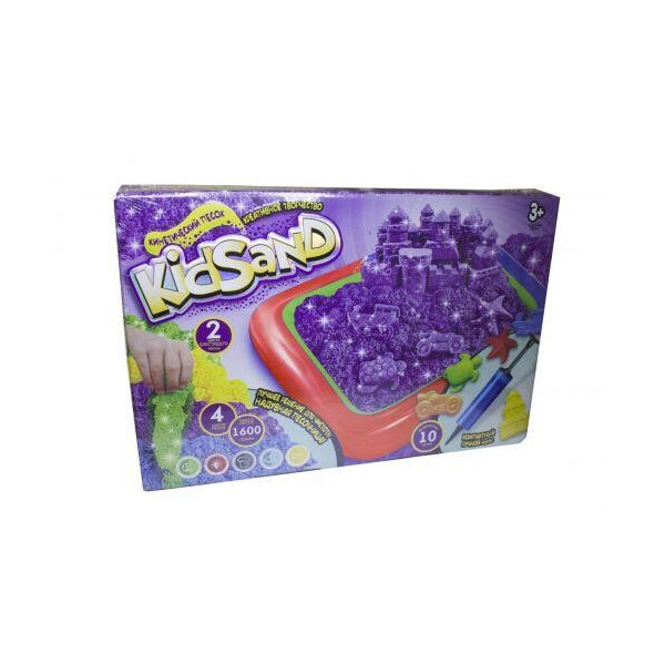 

Кинетических песок KidSand + песочница (укр) KS-02-01U