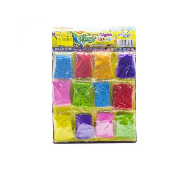 

Масса для лепки Super Light Clay (12 шт) АА111 - Е139