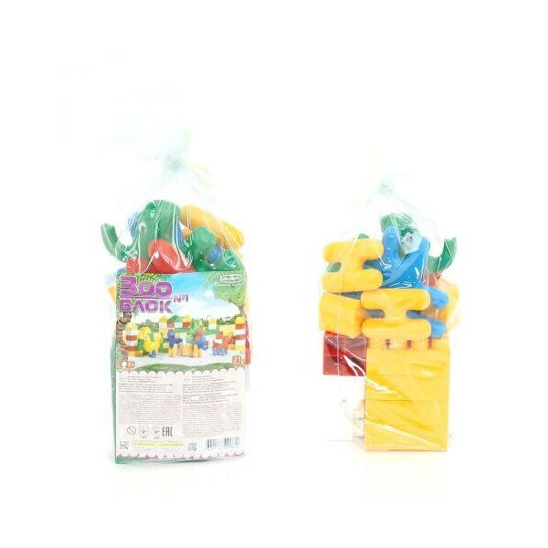 

Конструктор Зоо-Блок №1 (21 деталь) 1869