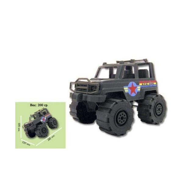 

Машинка Джип военный KW-05-502