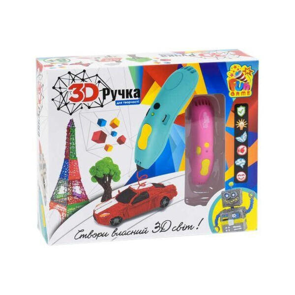 

Ручка 3D (розовая) 7424