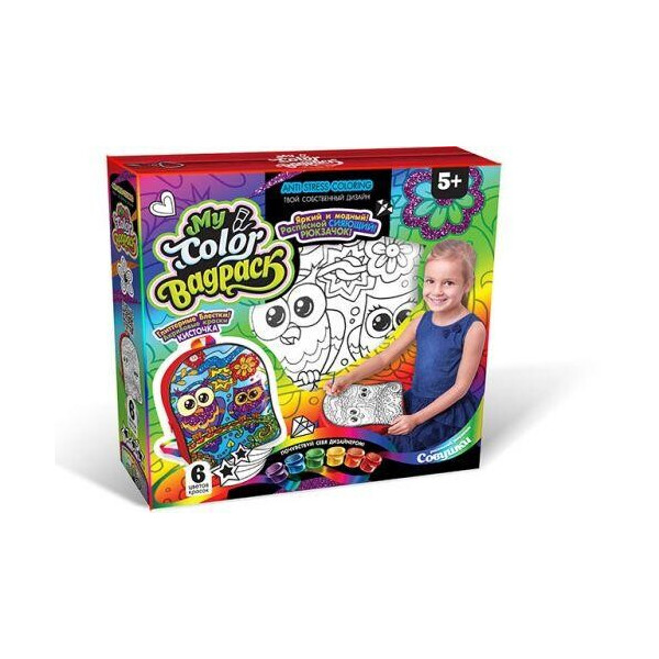 

Набор для креативного творчества My Color BagPack CВР-01-01