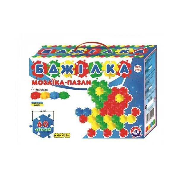 

Мозаика пазлы Пчёлка Технок (60 дет) 2995