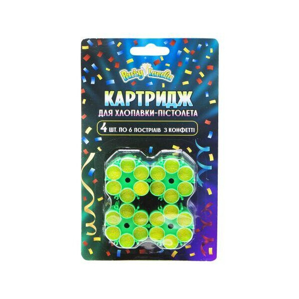 

Картриджи для пистолета-хлопушки PL0109
