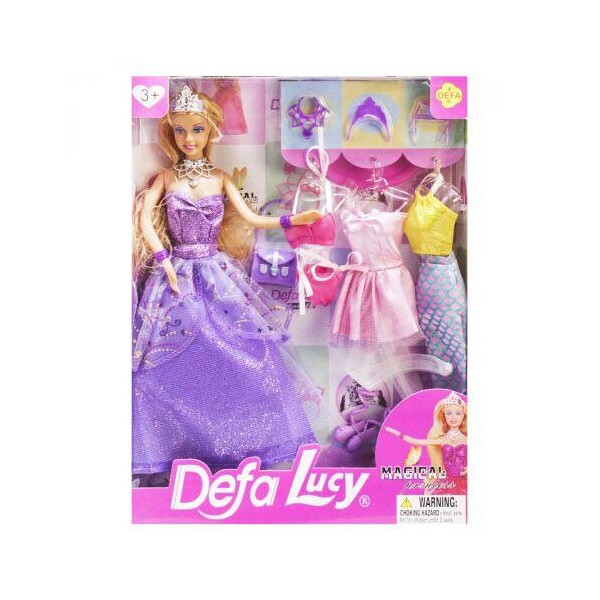 

Кукла Defa Lucy, с нарядами (в фиолетовом) 8269