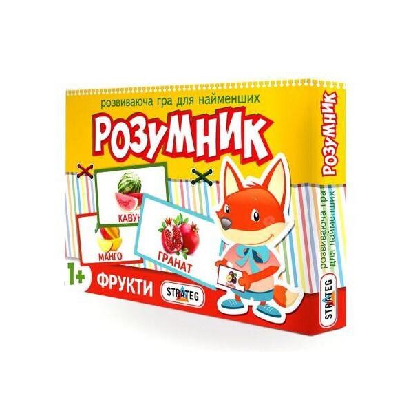 

Развивающая игра Умник. Фрукты 30303