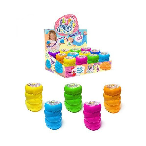 

Лизун Fluffy Slime, 200 г (укр) FLS-01-01U