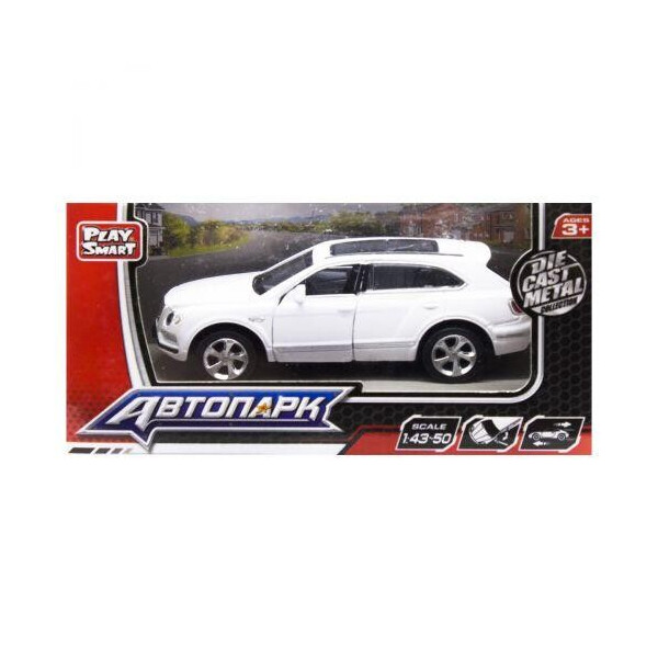 

Машина металлопластик Bentley Bentayga, белый 6528W