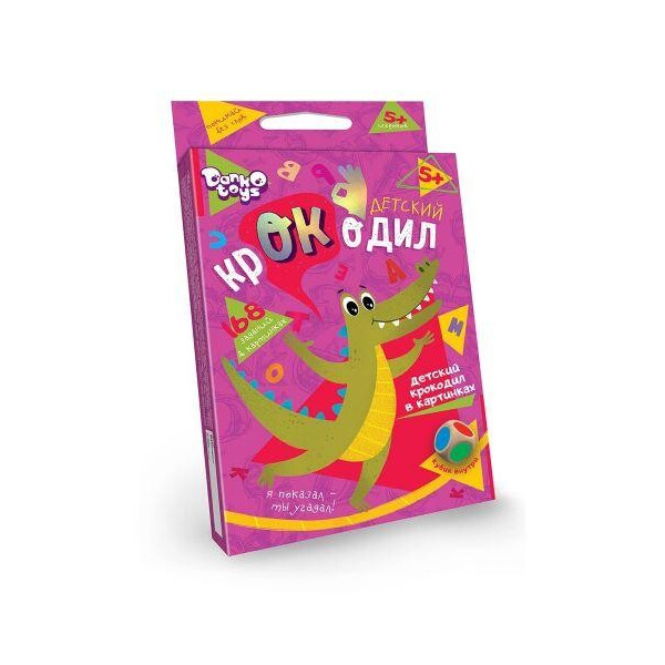 

Настільна гра вікторина Дитячий крокодил рус CROC-01-01