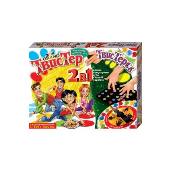 

Напольная игра 2 в 1 Твистер гранд + Твистерок TWTK