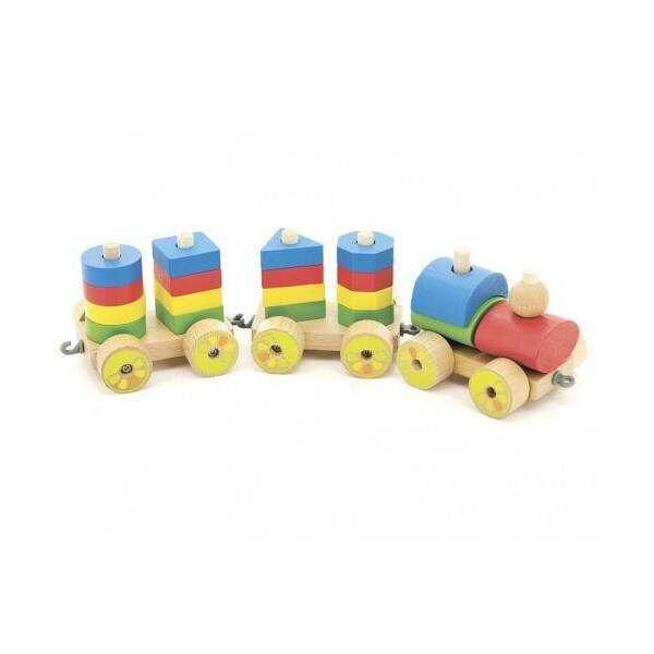 

Деревянная игрушка Паровозик Д163