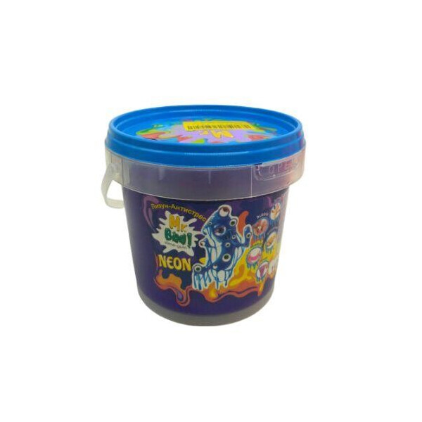 

Лизун-антистресс Mr. Boo: Neon, 500 г (синий) 80048