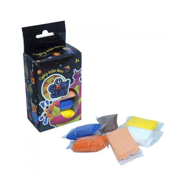 

Набор массы для лепки Gumi Clay (6 цветов) 71504