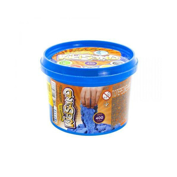 

Кинетических песок KidSand, голубой, 400г KS-01-06
