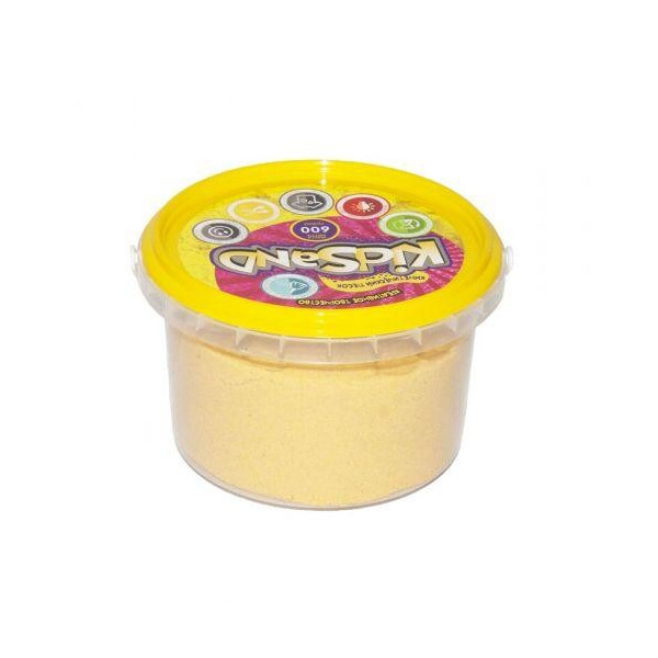

Кинетических песок KidSand, желтый, 600 г KS-01-05