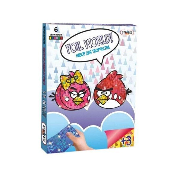 

Картина из фольги Angry Birds 700