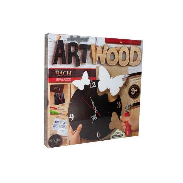 

Набор для выпиливания ARTWOOD: Часы своими руками LBZ-01-03