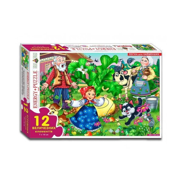 

Игра - пазл Репка 12 элементов 82074