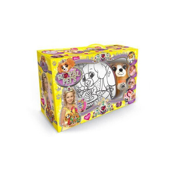 

Набор ROYAL PET'S, сумочка-раскраска + игрушка Собачка (рус) RP-01-03