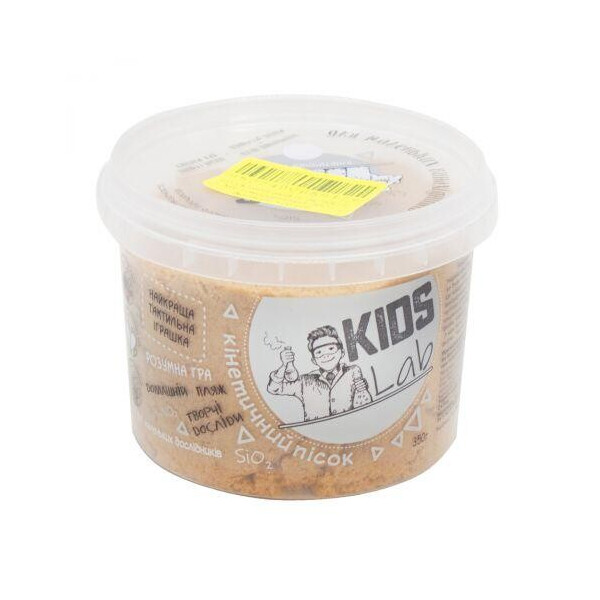 

Кинетических песок Kids Lab №3, 350 г (оранжевый) 120448