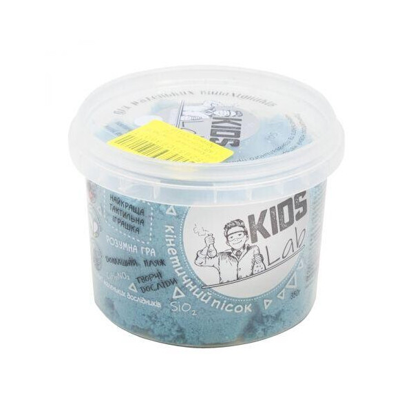

Кинетических песок Kids Lab №4, 350 г (голубой) 120449