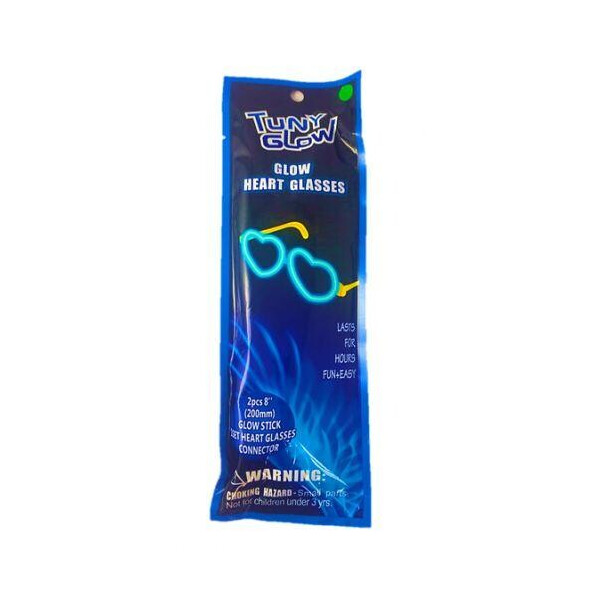 

[GlowHeartGlasses] Игрушка неоновые очки Сердце Glow Heart Glasses, 55 * 200 мм, м / у, 1/1 шт. ТМ Tuny Glow