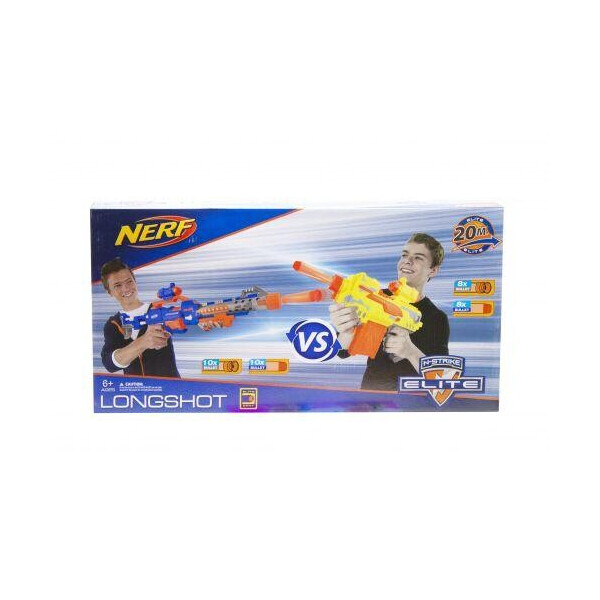 

Бластер Nerf на поролоновыми пулями 11