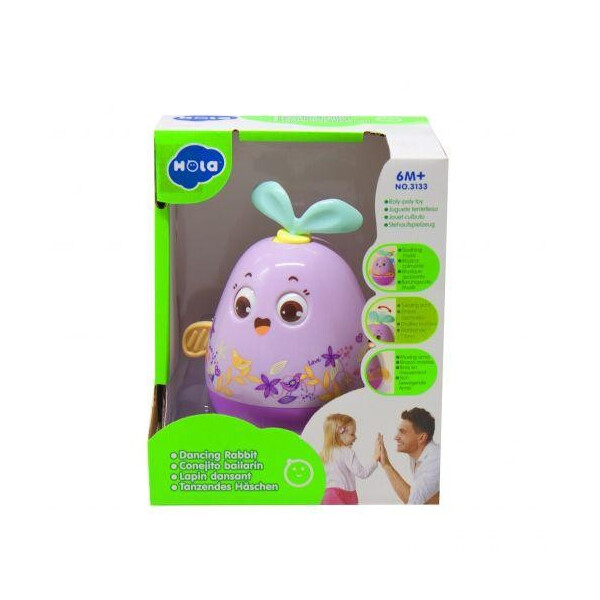 

Заводная игрушка Неваляшка (розовая) 3133