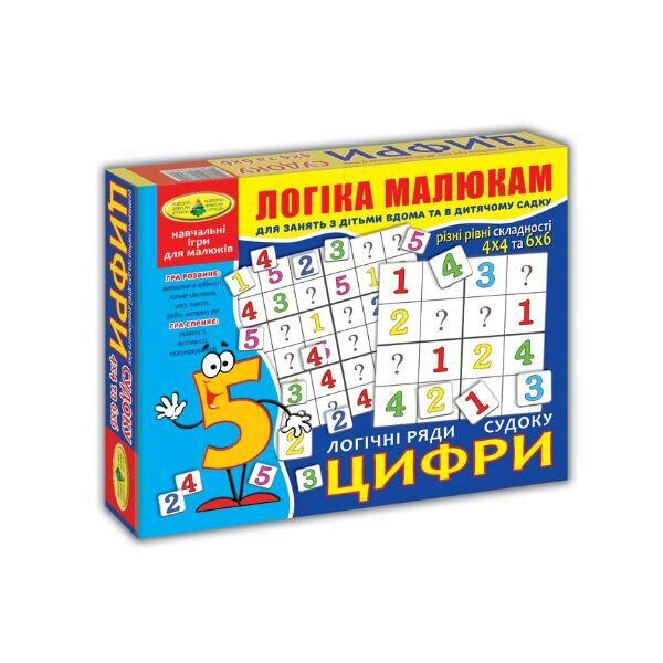 

Игра Судоку. Цифры 82753