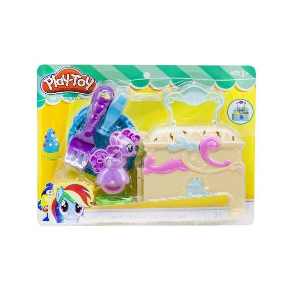 

Набор Play-Toy: Пони с чемоданчиком (желтый) SM8034