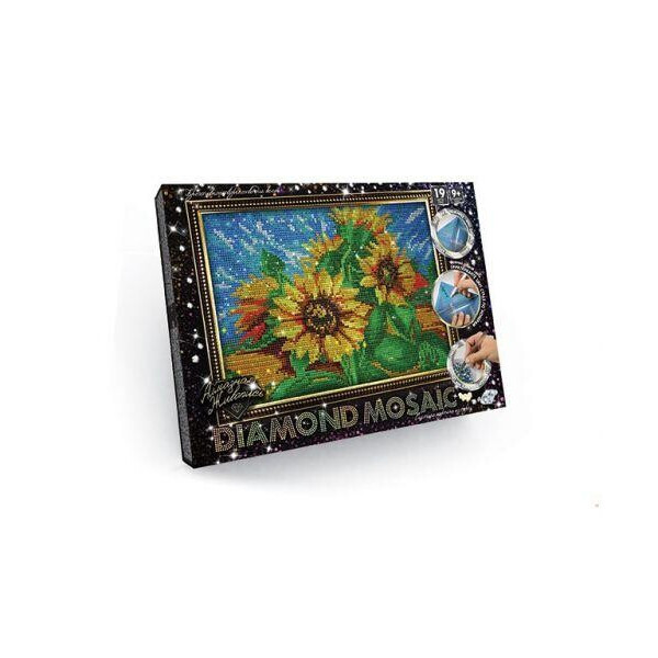 

Алмазная живопись DIAMOND MOSAIC, Подсолнух DM-02-02
