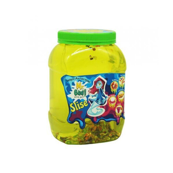 

Лизун-антистресс Mr. Boo с фимо, 1000 г (желтый) 80049