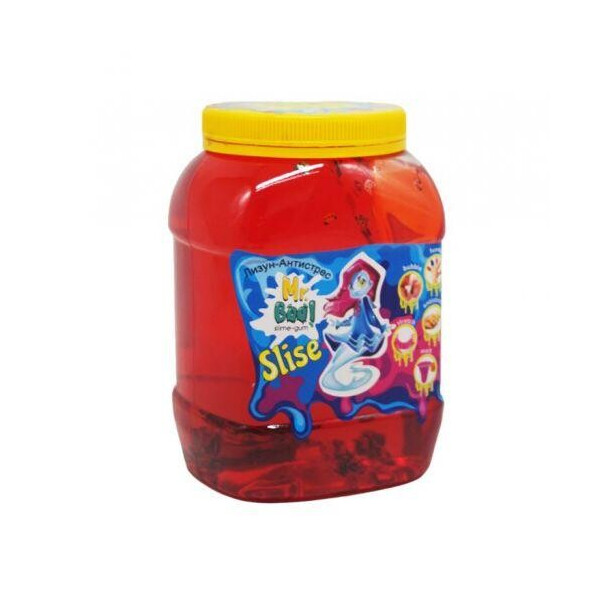 

Лизун-антистресс Mr. Boo с фимо, 1000 г (красный) 80049