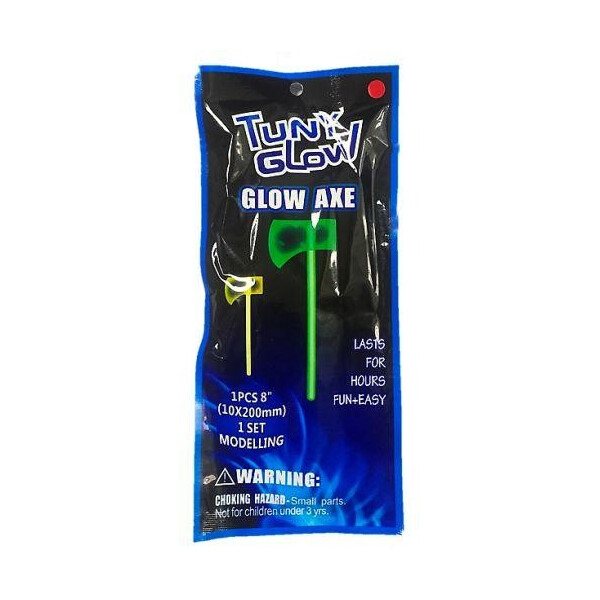 

[GlowAxe] Игрушка неоновая палочка Топор Glow Axe, 80 * 200 мм, м / у, 1/1 шт. ТМ Tuny Glow