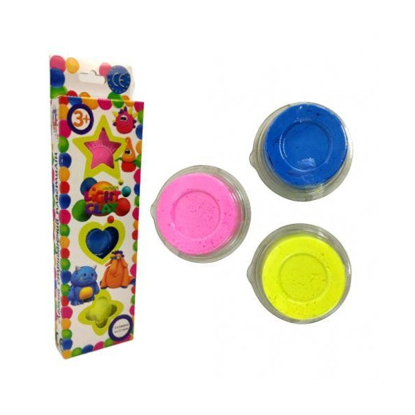 

Легкий магический пластилин Moon Light Clay: Светофор 70026