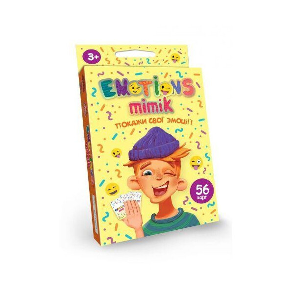 

Настольная игра Emotions Mimik укр EM-01-01U