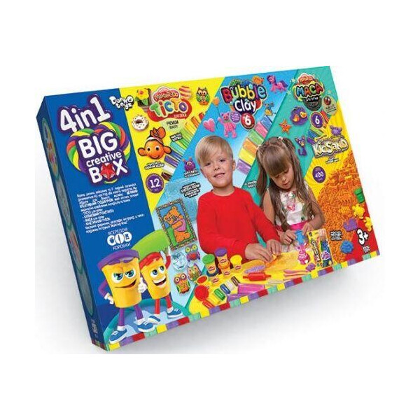 

Набор креативного творчества Big Creative Box 4 в 1 (укр) BCRB-01-01U