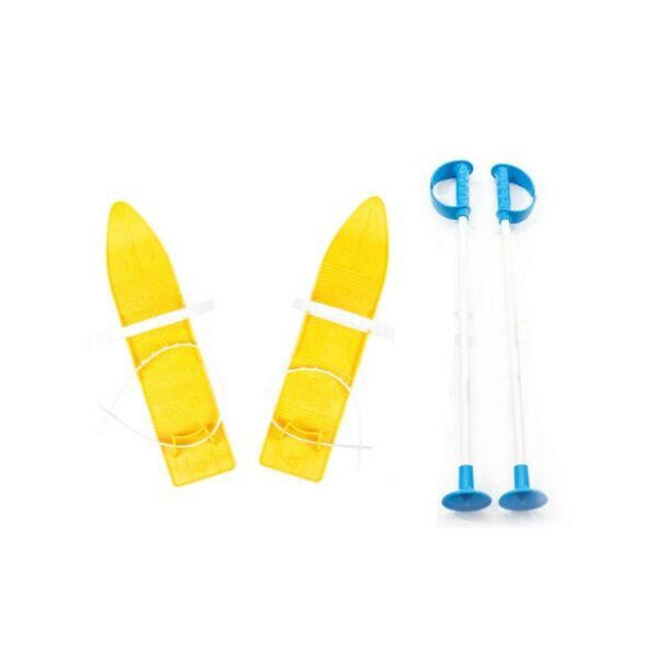 

Лыжи детские KIDS SKI, 40 см (желтые) 6104