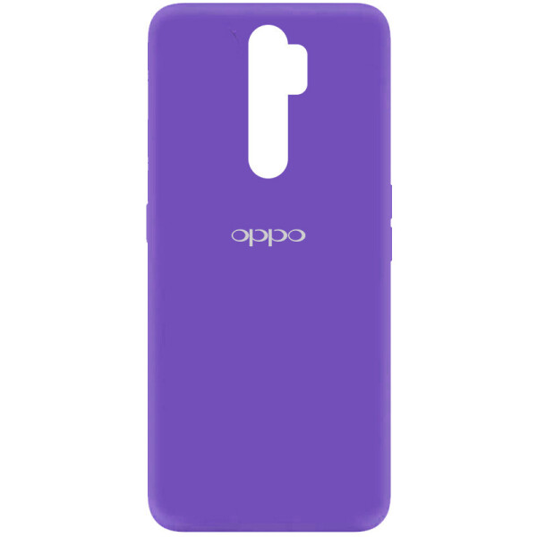 

Чохол Silicone Cover My Color Full Protective (A) для Oppo A5 (2020) Фіолетовий/Violet (137872)