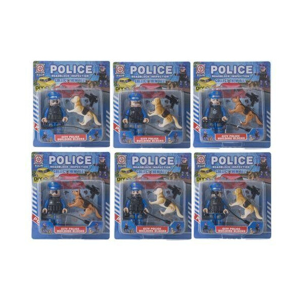 

Игрушечный набор Police Roadblock Inspection с аксессуарами SB1011