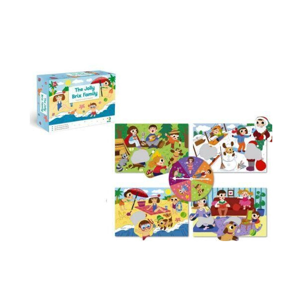 

Игра на создание сюжета Весёлая семейка Брикс 300212