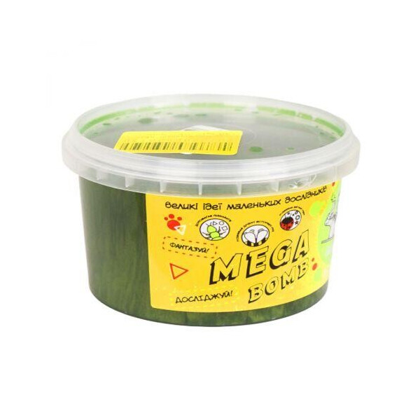 

Слайм Kids Lab: Mega Bomb №10, 500 г (хаки)