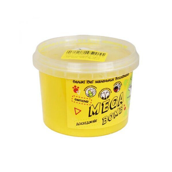 

Слайм Kids Lab: Mega Bomb №8, 350 г (желтый)
