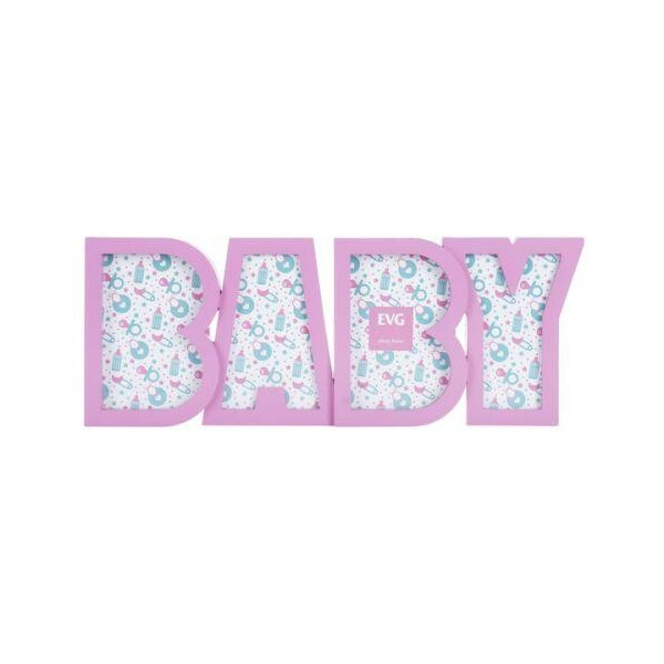 

Фоторамка х 4 BABY (розовая) 8036_PINK